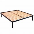 Rete Matrimoniale con Doghe in Legno Bio Comfort 1 160x190 cm - Mast