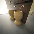Lavabo a colonna design moderno Ariel, fatto in Italia