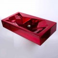 Lavabo da appoggio design moderno Brill, fatto in Italia