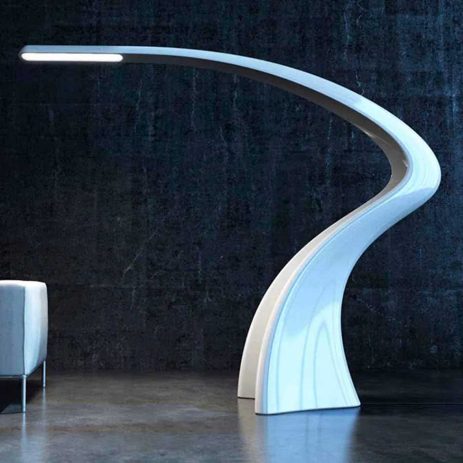 Lampada da Terra Design Moderno Lumia Made in Italy Viadurini