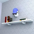Mensola Design Vladimir Made in Italy Viadurini