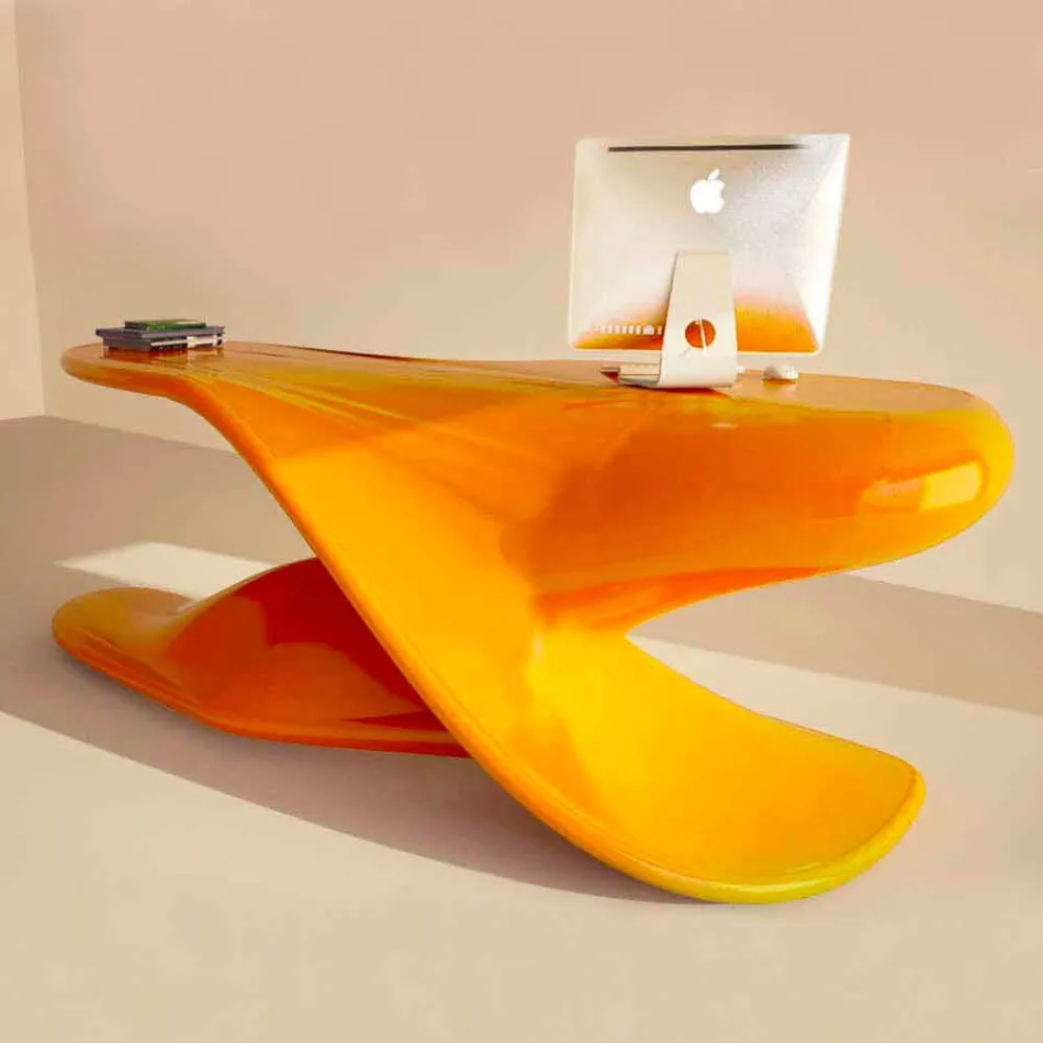 Scrivania Moderna Ufficio Archer Made in Italy Viadurini
