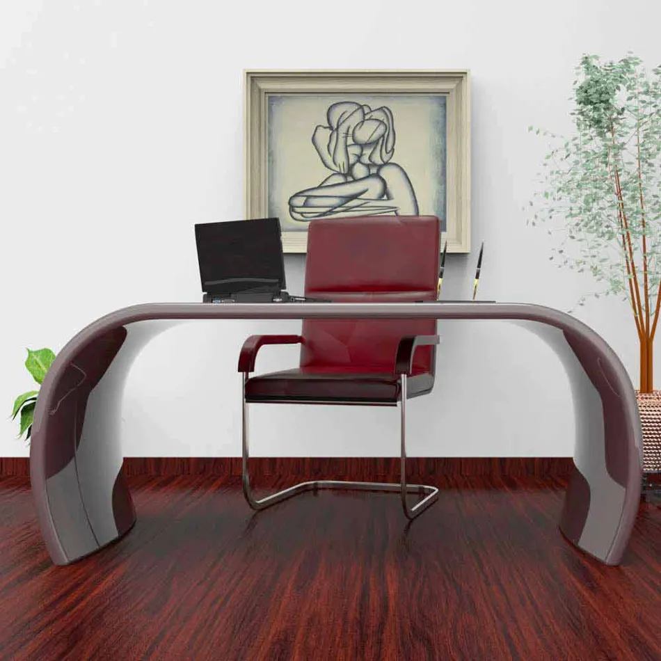 Scrivania Design Ufficio Ola Made in Italy Viadurini