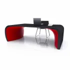 Scrivania Ufficio Design Sonar Made in Italy Viadurini