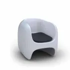 Poltrona Design Moderno Apple Made in Italy Viadurini