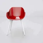 Sedia Design Moderno Manù Made in Italy Viadurini