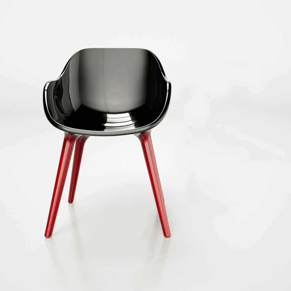 Sedia Design Moderno Manù Made in Italy Viadurini