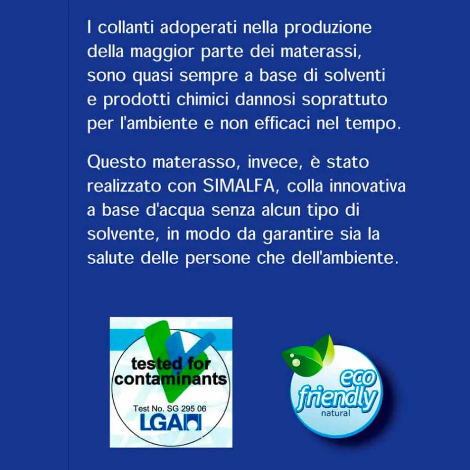 Materasso Bio Natura Singolo Viadurini