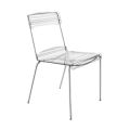 2 Sedie Impilabili in Plexiglass e Ferro Made in Italy - Timon