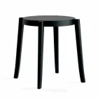 4 Sgabelli da Esterno Impilabili Design in Polipropilene Made in Italy - Anona Viadurini