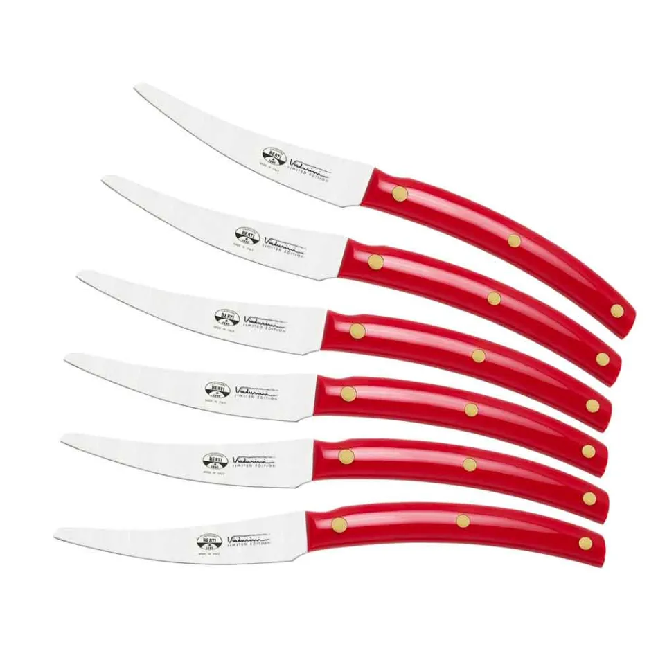 6 Coltelli da Tavola Convivio Nuovo Berti in Esclusiva per Viadurini - Alserio Viadurini