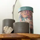 Accessori Bagno Verdi in Argilla Refrattaria Made in Italy - Antonella Viadurini