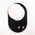 Appendiabiti da Parete Moderno in Acciaio con Specchio Made in Italy - Pilippo