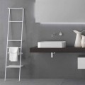 Appendiabiti da Terra a Scaletta di Design Moderno Bianco o Colorato - Caloina