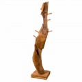 Appendiabiti da Terra con Struttura e Pioli in Teak Massello - Abete