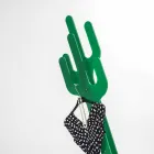 Appendiabiti da terra design moderno verde Cactus, made in Italy Viadurini