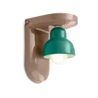Applique a Muro in Ceramica con 1 Luce Made in Italy - Berimbau Viadurini