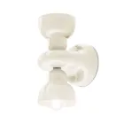Applique a Muro in Ceramica con 2 Luci Made in Italy - Berimbau Viadurini