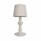 Applique a Parete in Ceramica Verniciabile con Paralume Design Moderno - Cadabra Viadurini