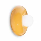 Applique con Diffusore in Vetro Opalino Made in Italy - Bumbum Viadurini