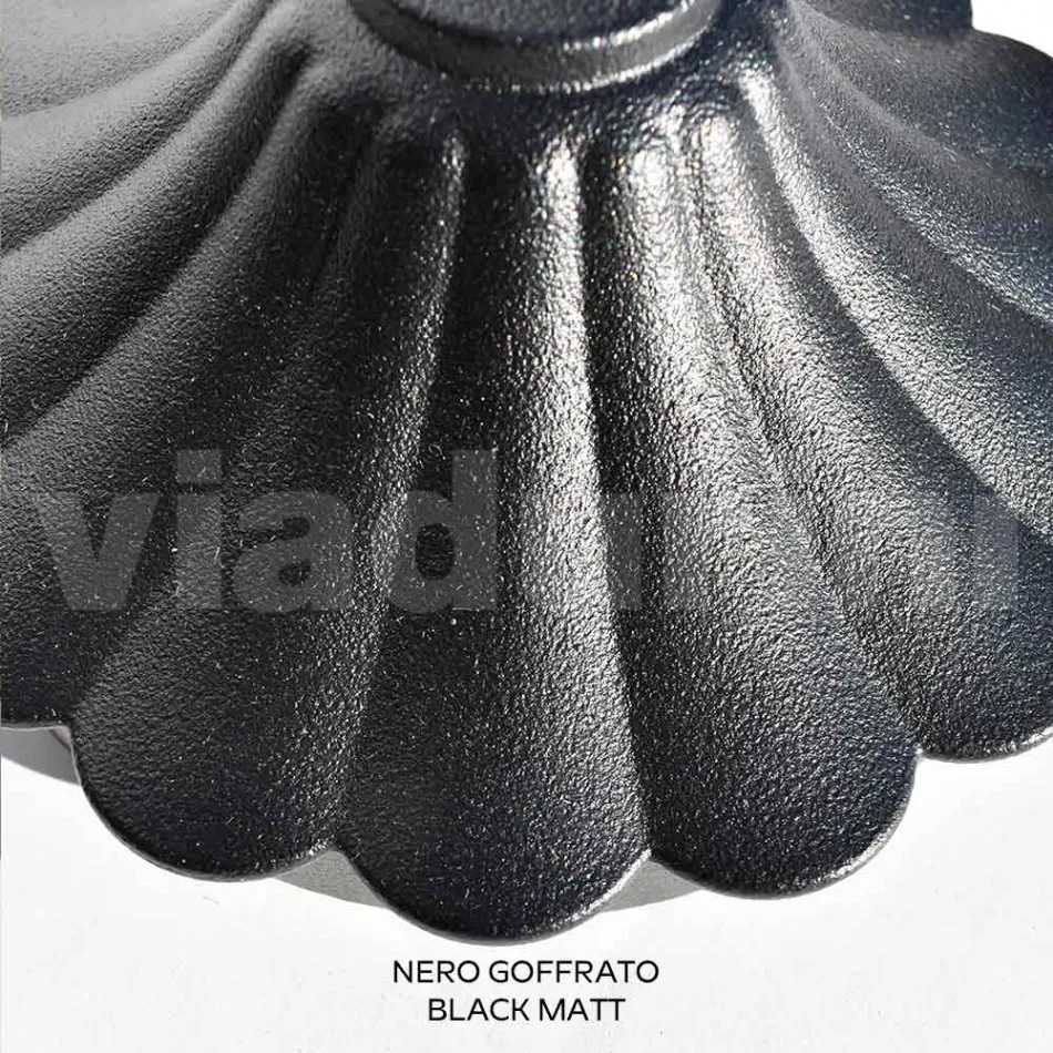 Applique con Sfera in Acrilico e Struttura in Alluminio Pressofuso - Trovanero Viadurini