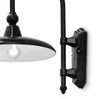 Applique da Esterno in Alluminio Design Classico Made in Italy - Campobasso Viadurini