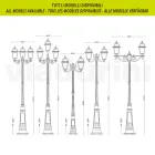 Applique da Muro Outdoor in Alluminio Antracite e Vetro Made in Italy - Elric Viadurini