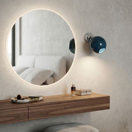 Applique da Parete con Lume Piccolo in Vetro Veneziano Made in Italy - Lumira Viadurini