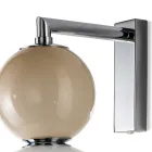 Applique da Parete Grande Tre Lumi in Vetro Incamiciato Made in Italy - Lumira Viadurini