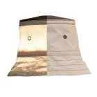 Applique da Parete in Alluminio e Poliestere Made in Italy - Toscot Junction Viadurini