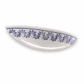 Applique in Ceramica Artigianale e Decori Blu Dipinti a Mano - Trieste