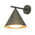 Applique Murale da Esterno in Ottone e Vetro Made in Italy - Pioggia