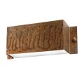Applique Murale Rettangolare in Rame e LED Made in Italy - Esempio