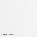 Applique o Plafoniera in Alluminio, Metallo e Luce in Vetro Bianco - Luma Viadurini