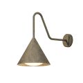 Applique Outdoor in Vetro e Ottone Made in Italy - Pioggia