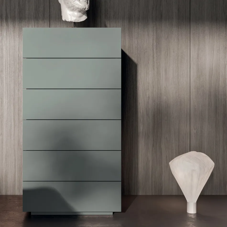 Arredamento Camera da Letto a 5 Elementi Made in Italy di Lusso - Cristina Viadurini