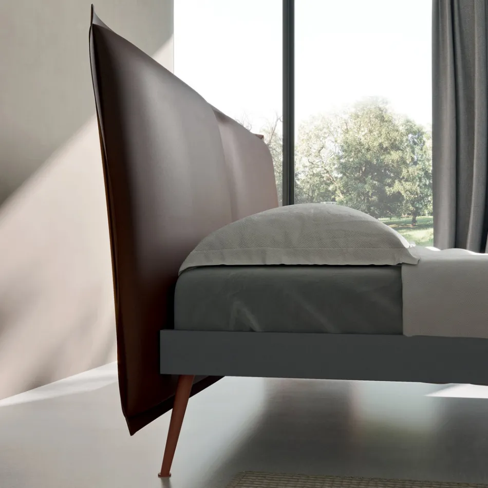 Arredamento Camera da Letto a 5 Elementi Realizzata in Italia di Lusso - Zante Viadurini