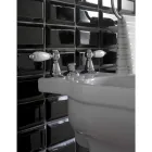 Batteria Bidet 3 Fori con Erogazione Interna in Ottone Made in Italy- Noriana Viadurini
