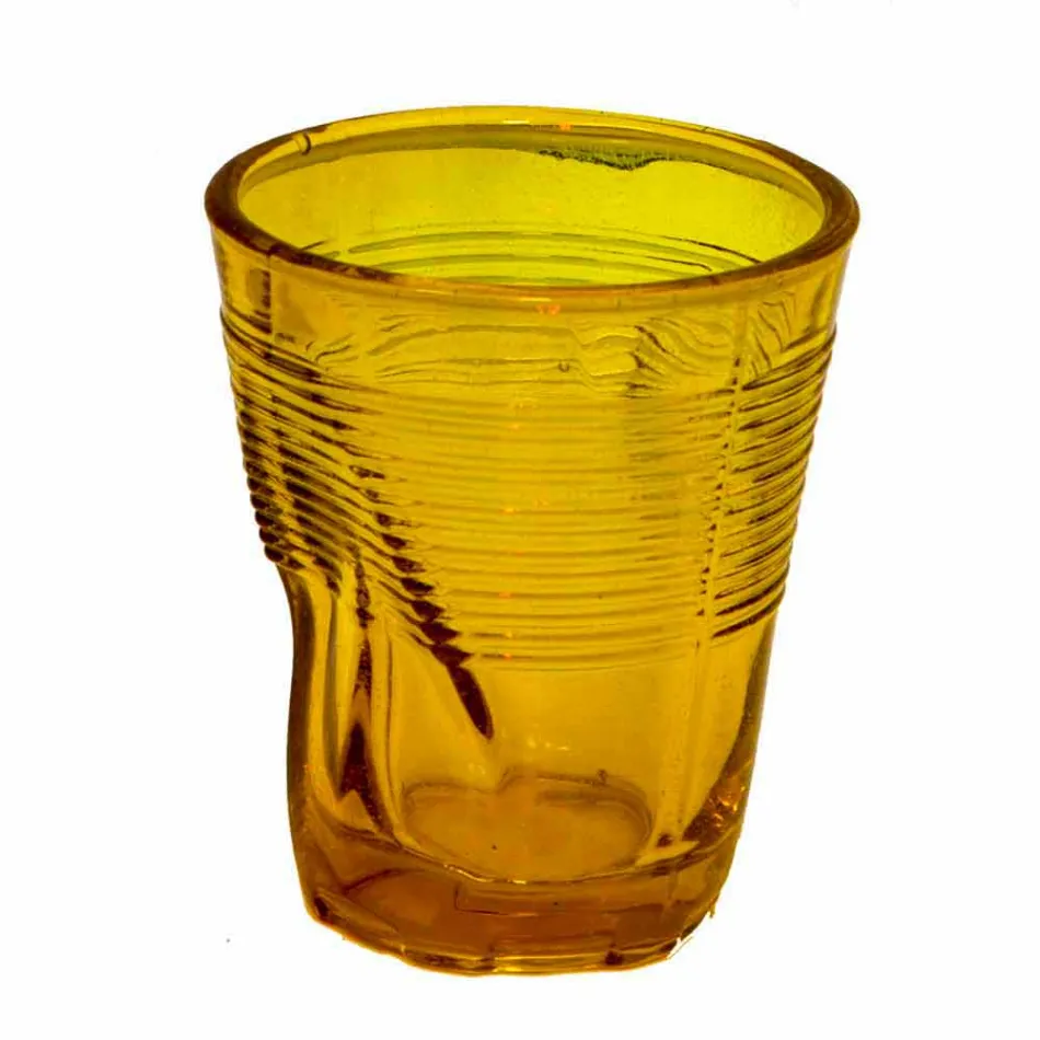 Bicchieri per Acqua Moderni in Vetro Colorato 6 Pezzi di Design - Sarabi Viadurini