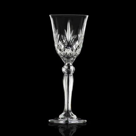 Calice per Liquore di Design Vintage in Cristallo Ecologico 12 Pezzi - Cantabile Viadurini