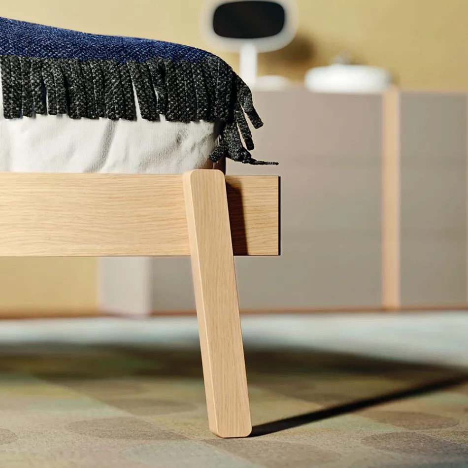 Camera da Letto a 5 Elementi Stile Moderno Made in Italy Alta Qualità - Preziosa Viadurini