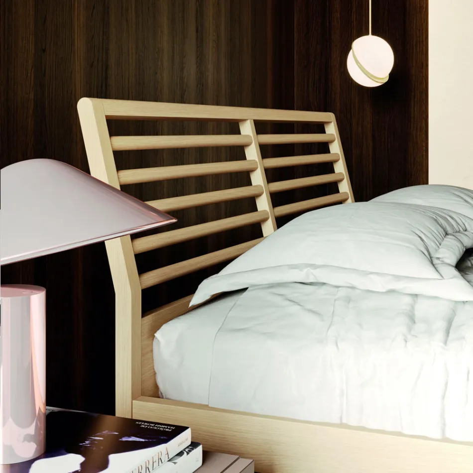 Camera da Letto a 5 Elementi Stile Moderno Made in Italy Alta Qualità - Preziosa Viadurini