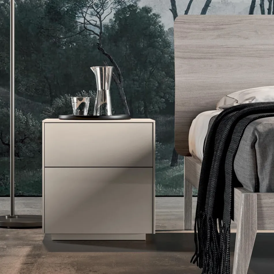 Camera da Letto Completa a 4 Elementi Made in Italy di Alta Qualità - Odema Viadurini