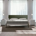 Camera da Letto Completa a 4 Elementi Moderni Made in Italy Pregiata - Verminia