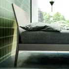 Camera da Letto Moderna a 5 Elementi in Stile Moderno Made in Italy - Melodia Viadurini