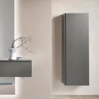 Cappottiera in Nobilitato Laccato e Anta in Mdf con Scaffale Interno - Lunis Viadurini