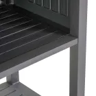Carrello da Esterno in Alluminio Verniciato di Diverse Finiture - Hotel Viadurini
