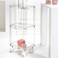 Carrello Porta Vivande in Plexiglass con Ripiani Made in Italy - Galatius