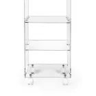 Carrello Portaoggetti da Cucina in Plexiglass Made in Italy - Ercolano Viadurini