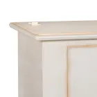 Cassapanca in Legno Impiallacciato di Diverse Finiture Made in Italy - Krishna Viadurini